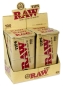 Preview: 1 RAW Natural Unrefined Pre-Rolled Tips mit Metalldose Filtertips 100er Dose